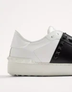Valentino Rockstud Untitled Sneaker In Calfskin Leather With Tonal Studs - Image 2